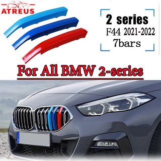 คลิปกระจังหน้ารถยนต์ ABS อุปกรณ์เสริม สําหรับ BMW F22 F44 F45 F23 F46 2 Series 2014-2021 2022 3 ชิ้น