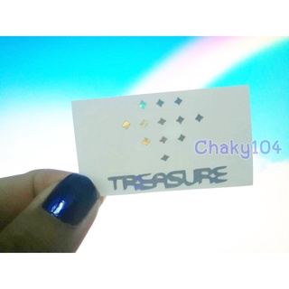 พร้อมส่ง! Sticker Hologram  TREASURE *มีเก็บเงินปลายทาง*