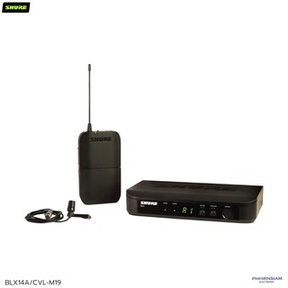 Shure blx14a/cvl Available Transmitter Form factors: Bodypack ไมค์ลอย หนีบปก