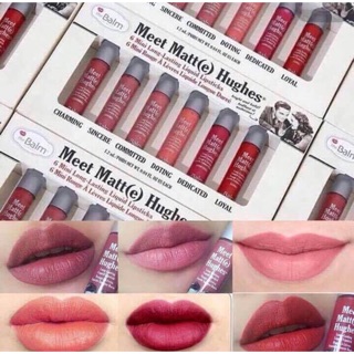 💄💄The Balm Meet Matte Hughes 6  mini Long Lasting Liquid Lipstick 💥💥