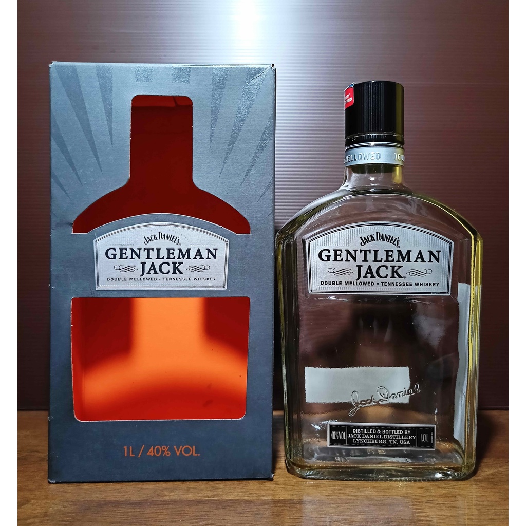 Used Jack Daniels Gentleman Jack ขวด 1 ลิตร + กล่อง