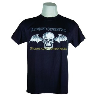 AVENGED SEVENFOLD เสื้อวง อะเว็นจด์เซเวนโฟลด์ A7X เสื้อวินเทจ เสื้อยืดไซส์ยุโรป SPX1708