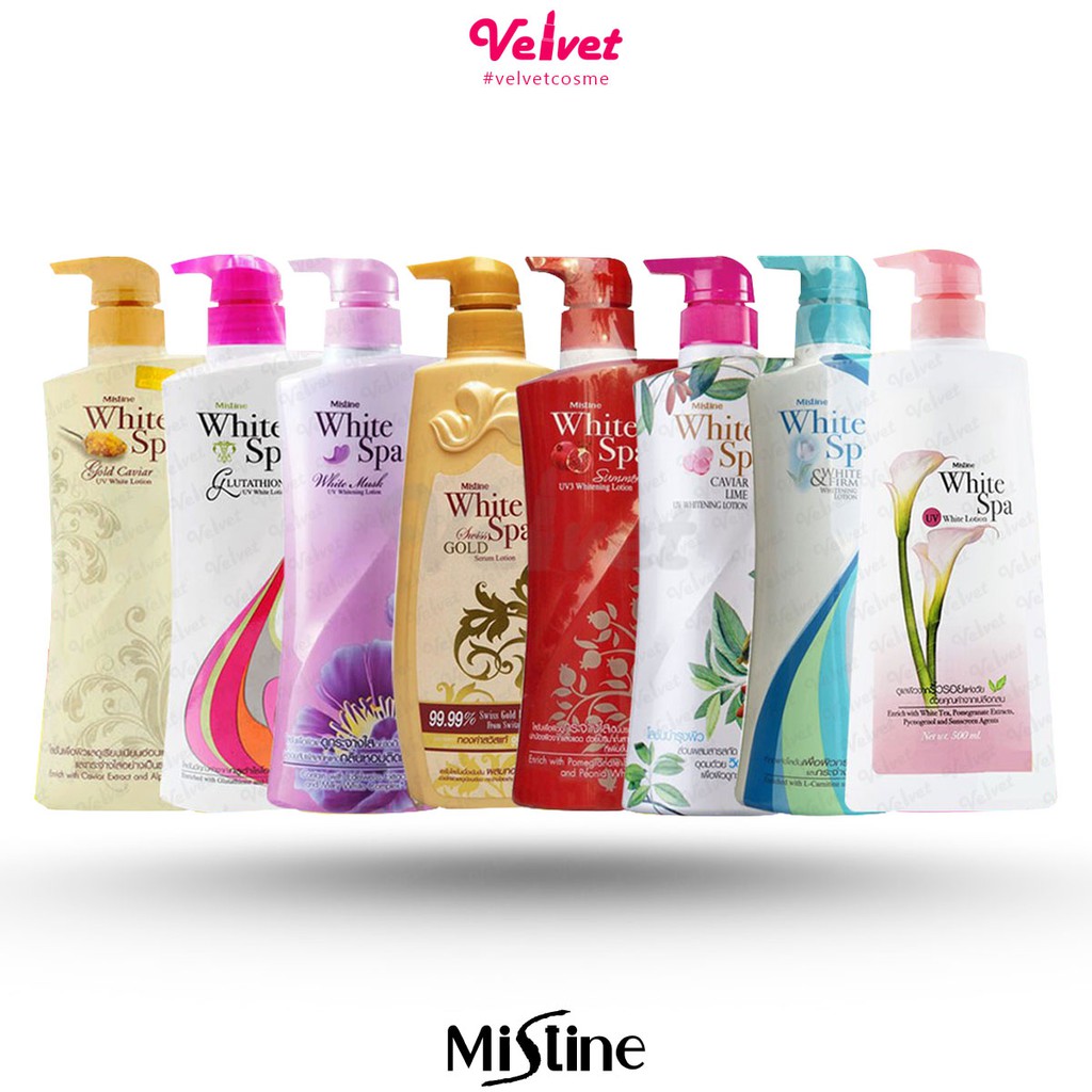 Mistine มิสทีน โลชั่น ไวท์สปา ผิวหอม White Spa Body Lotion ...