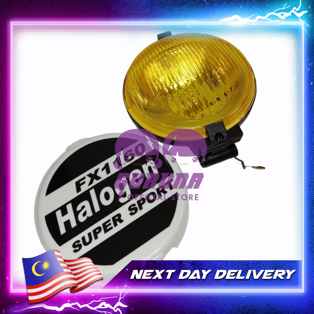 รถบรรทุก/Lori Dual หลอดไฟฮาโลเจน Spotlight Sport Light 12V 24V 6 นิ้วรอบ COMET 510 FX1160 H3 ไฟตัดหมอก Akessori