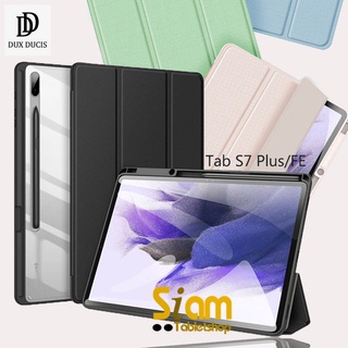 Dux Ducis TOBY เคส สำหรับ Samsung Galaxy Tab S7 Plus / FE Tab S6 Lite Tab S7 11” Tab S8 11" Tab S8 Plus รุ่น Slim หลังใส