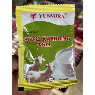 นมแพะ-Goat Milk นมผงสำเร็จรูปแบบซอง