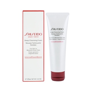 Shiseido คลีนเซอร์โฟมทําความสะอาดกล้ามเนื้อ ให้ความชุ่มชื้น ขนาด 125 มล.