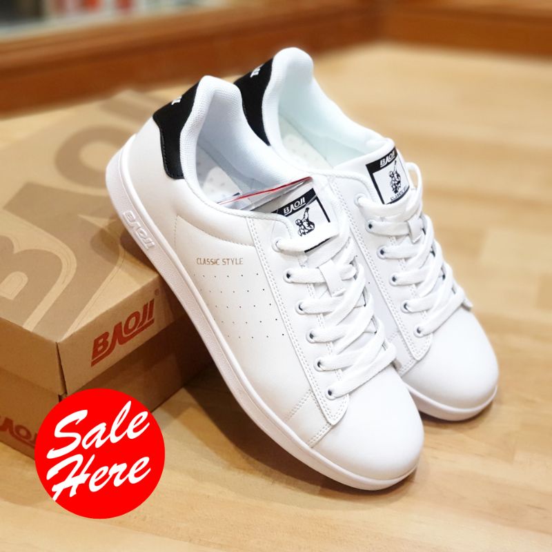 BJM641 Baoji แท้💯% พร้อมส่ง สีขาวดำ ขาวเงิน41-45