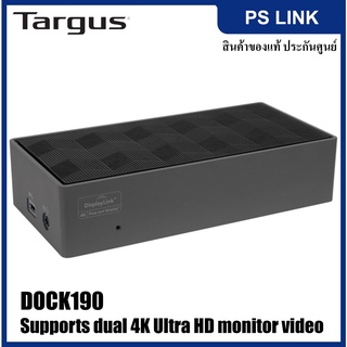 Targus USB-C Universal DV4K Docking Station w/ Power (100W) (DOCK190)