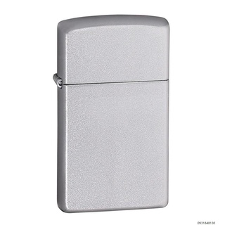 พร้อมส่งจากไทย🌻 Zippo 1605 Slim Satin Chrome ของแท้ รับประกันตลอดชีวิต นำเข้าและจำหน่ายโดยตัวแทนจำหน่าย