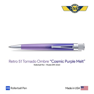 Retro 51 Tornado Ombre "Cosmic Purple Melt" Rollerball Pen - ปากกาโรลเลอร์บอลล์เรโทร 51 ทอร์นาโด