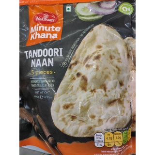 TANDOORI NAAN 5 pieces HALDIRAMS