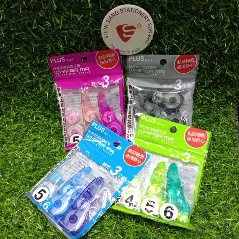 พลัส 600/605-3P WHIPER MR REFILL 3 ชิ้น