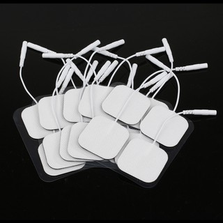 electrode pads electrode สําหรับเครื่องนวดบําบัดดิจิตอล 20 ชิ้น