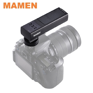 MAMEN MIC-02 Photography Interview Microphone for Video DSLR DVR V-Log Universal on Camera