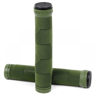 ปลอกมือจักรยาน BMX Animal Edwin V2 Flangeless Grips Army Green 165mm