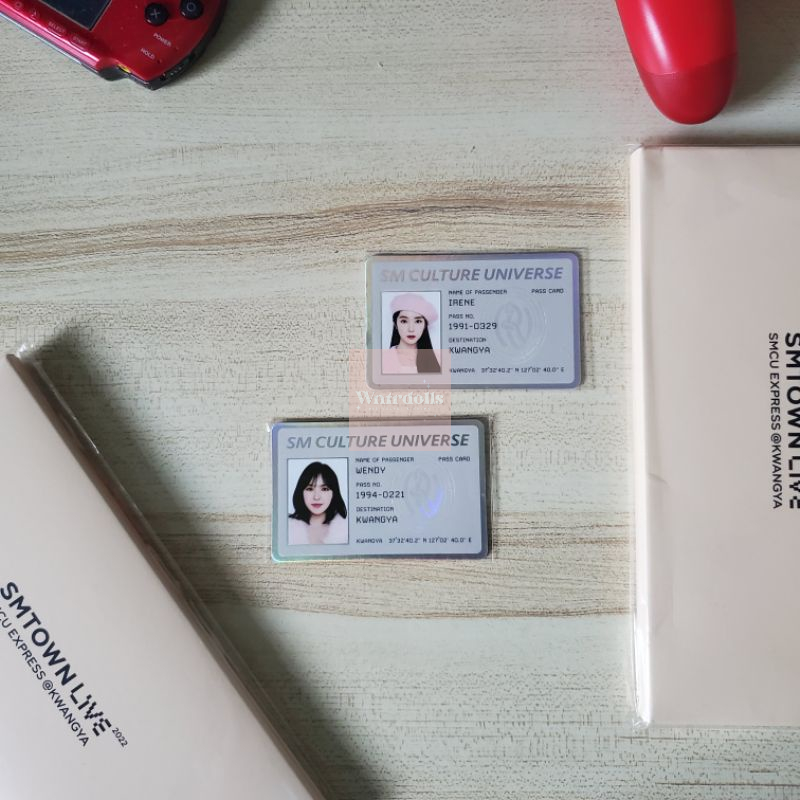ชุดหนังสือเดินทาง Red Velvet Irene Wendy SMCU