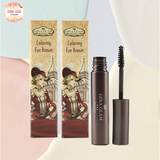 ของเเท้ | ถูกสุด | ส่งด่วน Gina Glam Coloring Eye Brow G38