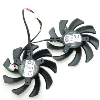 FY09010H12LPB DC12V 0.45A 86mm VGA Fan 4Pin For XFX R9 280X 270X 290X Graphics Card Cooling Fan