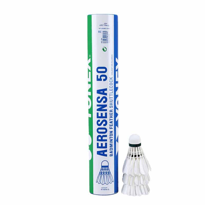 12 PCS Yonex Aerosensa AS-50 Badminton Feather Racket Shuttlecock