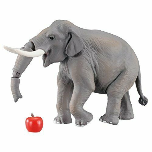 Original TAKARA TOMY Tomica Simulation Wild Animal Tiger Crocodile Elephant  Lion Panda Orangutan Model Toys Gift for Children