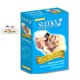 Sleeky Milk Replacer นมผงสำหรับลูกสุนัขและลูกแมว 150กรัม