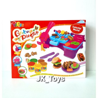 แป้งโดว์ BBQ Barbeque Play Set