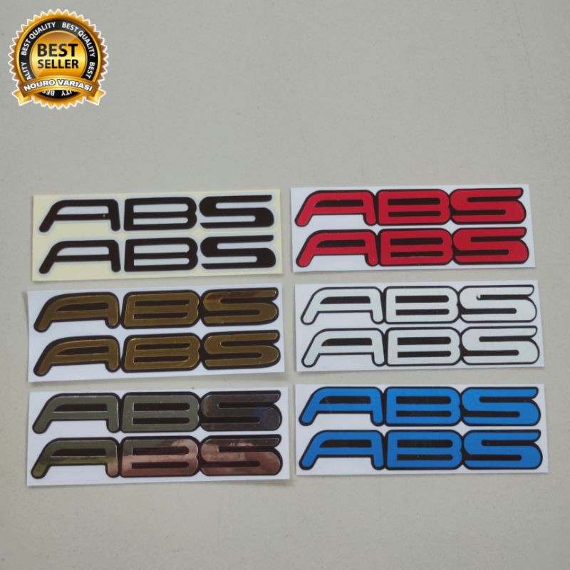 สติ๊กเกอร์ ABS CUTTING STICKER NINJA FI NMAX XMAX PCX AEROX CBR250 ราคา 1 ชุด