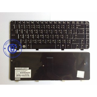 HP Keyboard คีย์บอร์ด HP-COMPAQ DV4 HP Pavilion DV4 DV4-1000 DV4-2000 สีดำ ไทย อังกฤษ