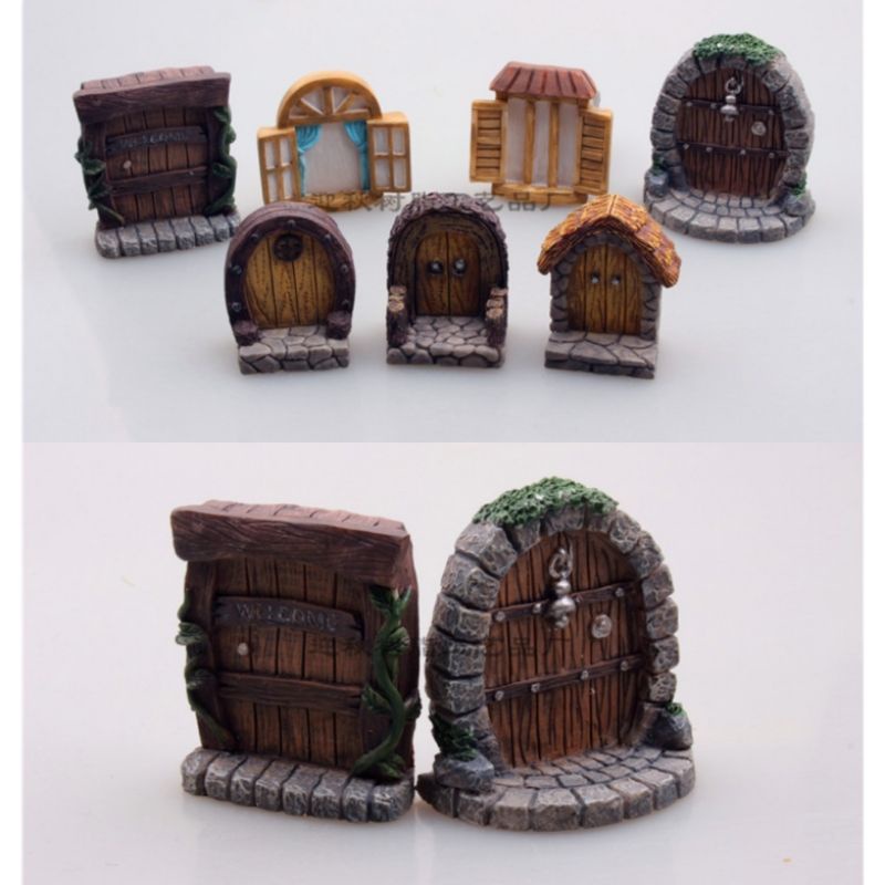 ของจิ๋ว - หน้าต่าง ประตู ลายคลาสสิคสำหรับตกแต่งสวน - รูปที่ 7