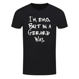 เสื้อยืดลาย I  m Emo BUT IN A gerard Way สำหรับผู้ชายสามารถปรับแต่งได้