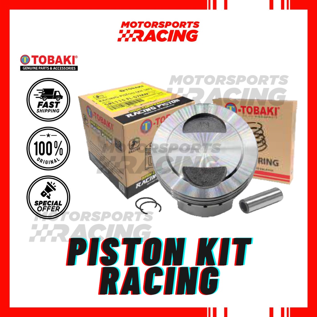 SRL115 FI 57MM TOBAKI RACING PISTON,RING,CLIP KIT FULL SET YAMAHA SRL 115 FI SRL115-Z SRL115-ZR