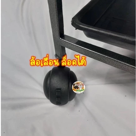🔥8.8 กรงชูก้า/กรงนก/ลิงมาโมเสส/กระรอก 4 หุน​ มีล้อ พร้อมถาดรองกรง <🟢สินค้าพร้อมส่ง> thumbnail 7