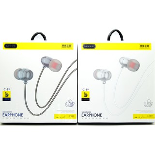 หูฟัง สมอลทอล์ค Stereo Earphone 3.5 mm. LCCCY C-89 เสียงดี ถูกทุกช็อต.com