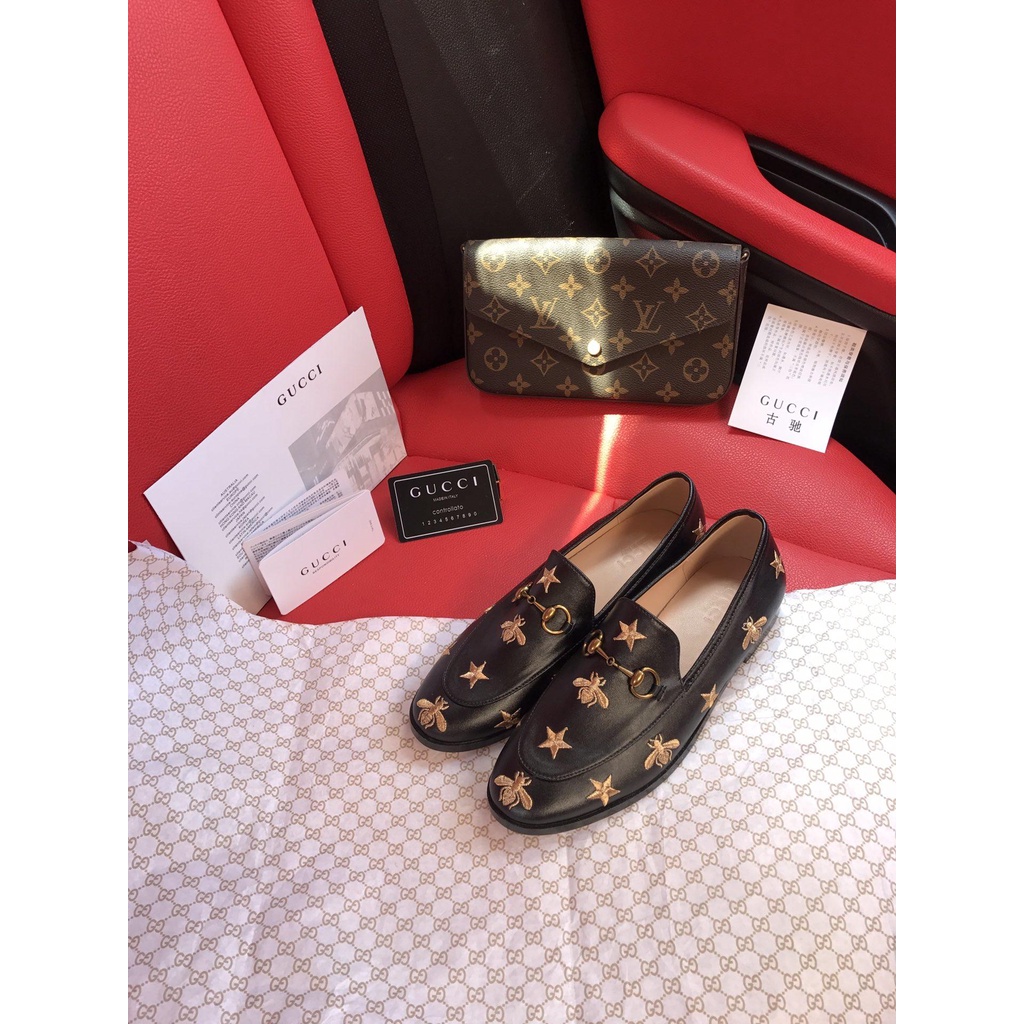 Gucci Gucci 2021 classic Gucci single shoes high limited new Gu Chi ten  years classic ◇ level version ◇ Gucci double g h | Shopee Thailand