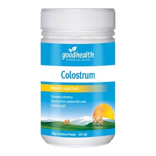 [ของแท้100%] Goodhealth Colostrum 100%Pure Colostrum นมเพิ่มความสูงแบบผงชงดื่ม แคลเซียมสูง,บำรุงกระดูก,เสริมภูมิต้านทาน