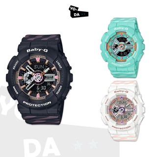 นาฬิกาข้อมือ Casio Baby-G รุ่น BA-110CH-1,BA-110CH-3,BA-110CH-7 สินค้ารับประกัน CMG 1 ปี