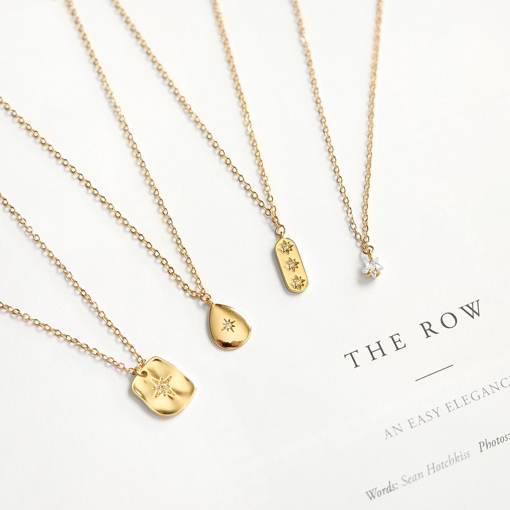 คอลเลกชันสร้อยคอ Ophelia Polaris Star Dainty