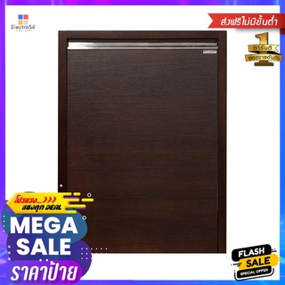 บานถังแก๊ส MF-MDF KITZCHO EAZY 56x73 ซม. สีวอลนัทGAS TANK CABINET DOOR KITZCHO EAZY 56X73CM WALNUT