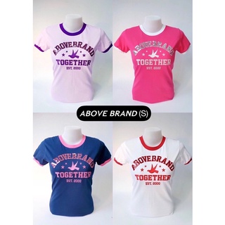 เสื้อยืด AboveBrand พร้อมจัดส่ง มี 5 สี ( S &amp; M )