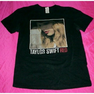  X9d ขาย Taylor Swift 2013 สีแดงทัวร์คอนเสิร์ต T เสื้อ SZ Medium