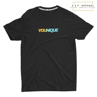 เสื้อคู่รัก - Sef เครื่องแต่งกาย Younique พรีเมี่ยมมินิมัลลิสต์เสื้อยืด unisex สีเพิ่มเติมที่มีอยู่