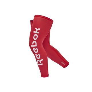 Reebok ปลอกขา ACTIVCHILL สำหรับออกกำลังกาย (สีแดง) 1 คู่ (ACTIVCHILL Leg Sleeves - Red)