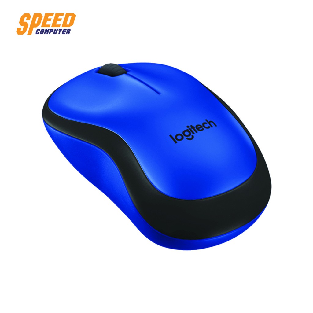 LOGITECH M221 BLUE SILEN WIRELESS MOUSE (เมาส์) SPEED GAMING