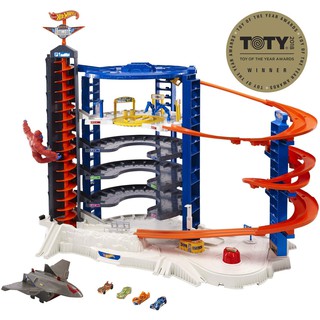 ฮอท วีลส์ รางรถ โรงรถ ลานจอดรถ Hot Wheels Super Ultimate Garage Playset