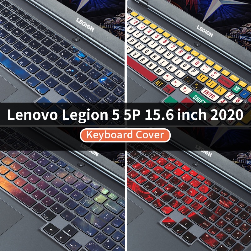 แป้นพิมพ์สําหรับLenovo Legion 5 5P 15.6 นิ้ว 2020 Legion 5 pro 2021 3Dพิมพ์ป้องกันกันน้ําซิลิคอนผิว