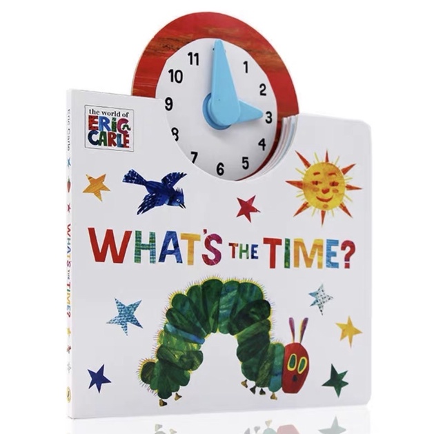 ของแท้: Eric Carle Whats The Time? (Board Book)