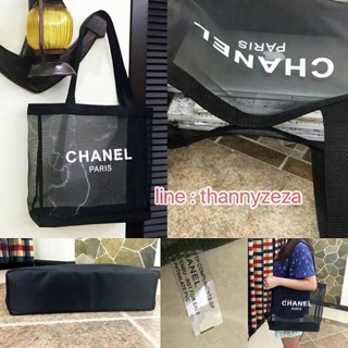 CHANEL PARIS  กระเป๋าช็อปปิ้งแบบโปร่ง