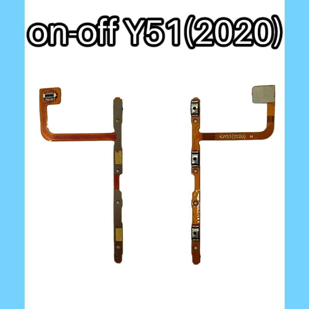 on-off Y51(2020) แพรสวิต แพรเปิด-ปิด + Volume Y51(2020) สินค้าพร้อมส่ง จัดส่งของทุกวัน