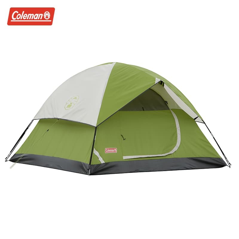 เต็นท์ Coleman Sundome 4P Tent,Blue โพลีเอสเตอร์ผ้าแพรแข็ง